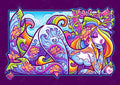 Diamond Painting GENESIS 2 24" x 17" (60.7cm x 42.8cm) / Square with 33 Colors including 2 ABs and 3 Fairy Dust Diamonds / 41,968