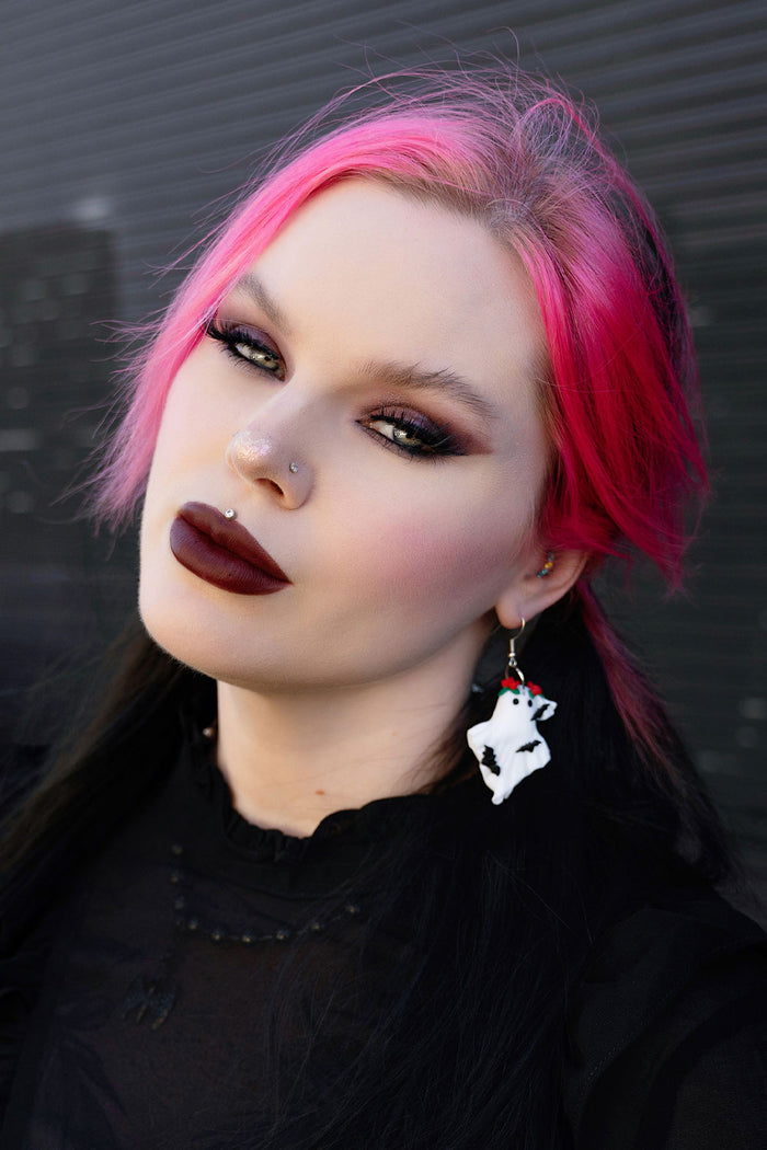 novelty ghost earrings