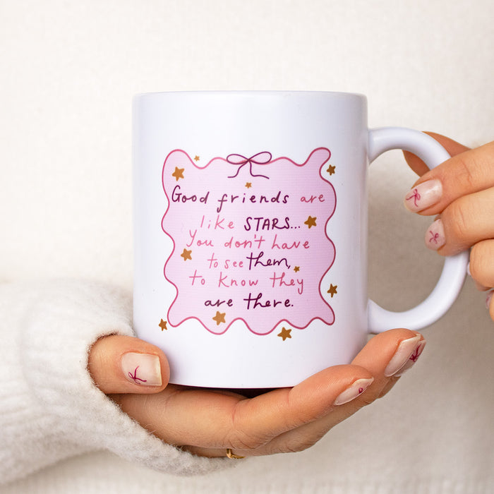 Good friends are like stars...Mug  | Add On