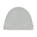 Gray Label | Baby Beanie GOTS | stone gray - cream