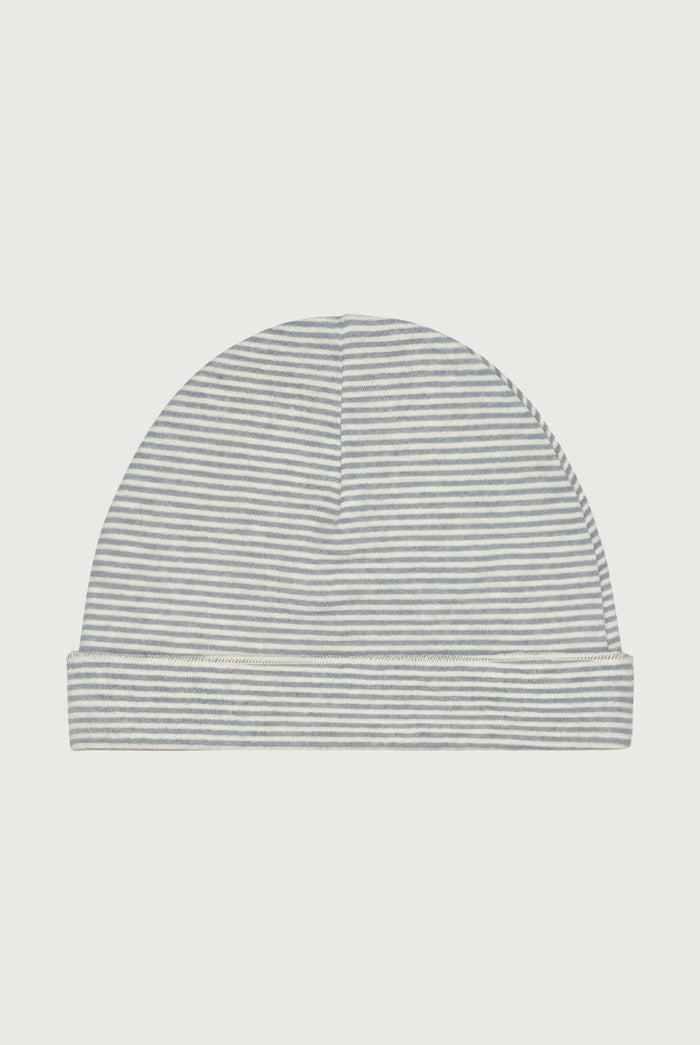 Gray Label | Baby Beanie GOTS | stone gray - cream