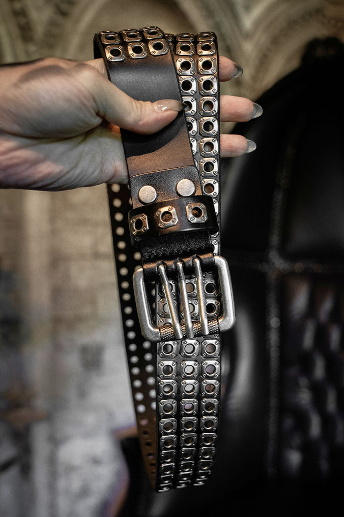 gothic studded belt
