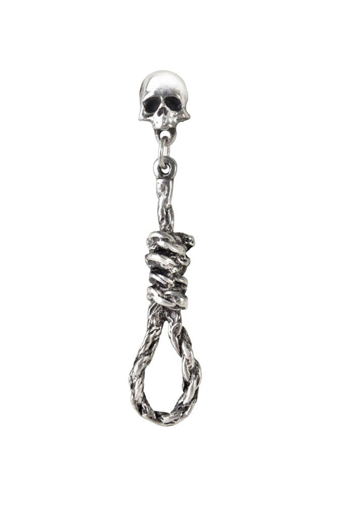 Hang Mans Noose Goth Earring