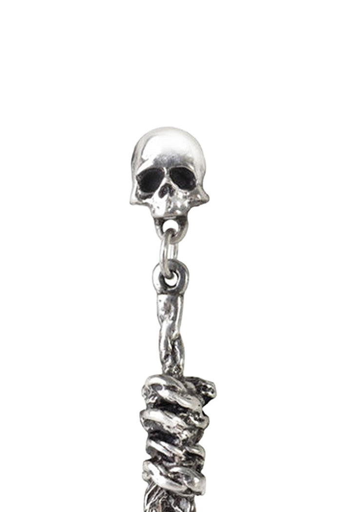 Punk Skeleton Earring Accessory
