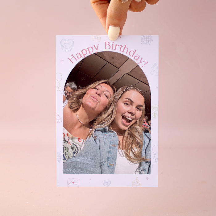 Happy Birthday Photo Gift Tag | Add on
