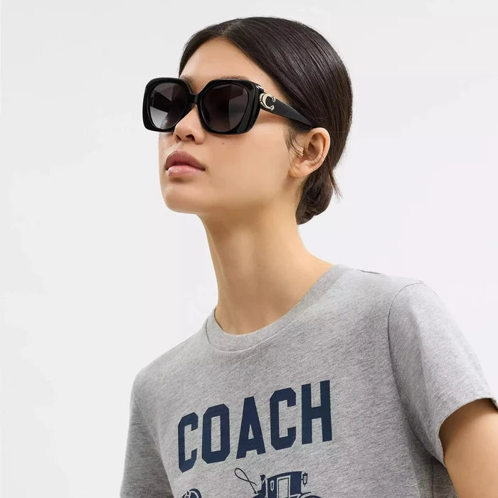 COACH HC8422U 50023C 55 SUNGLASSES