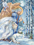 Diamond Painting Herald of Peace 27.6" x 36.6" (70cm x 93cm) / Square With 65 Colors Including 4 ABs and 2 Fairy Dust Diamonds / 104,813