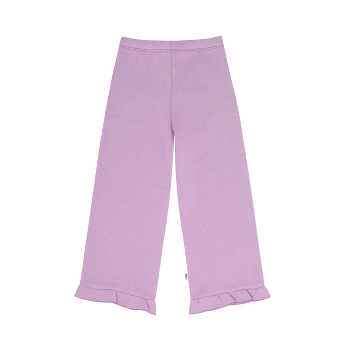 House of Jamie | Classic ruffled pants | Frosted lilac
