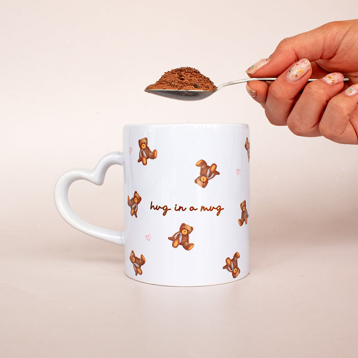 'Hug In A Mug' Bear Print Mug | Add On
