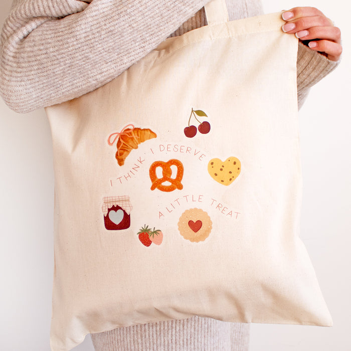 I Think I Deserve A Little Treat Individual Tote Bag