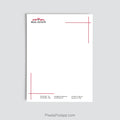 Independent real estate brokerage letterhead personalized for office use