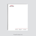 Independent real estate office letterhead personalized with brokerage information