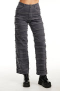 womens dark grey ripped jeans