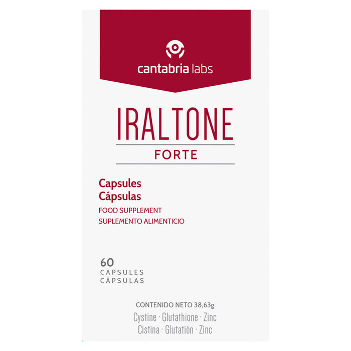 Iraltone Forte Suplemento Anticaída 60 Cápsulas