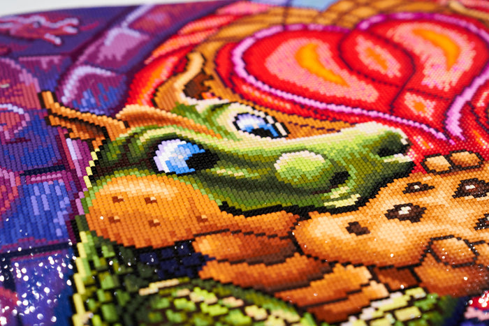 Diamond Painting It Tastes Better When We Share 22" x 17" (55.8cm x 42.8cm) / Square with 51 Colors including 4 ABs / 38,528