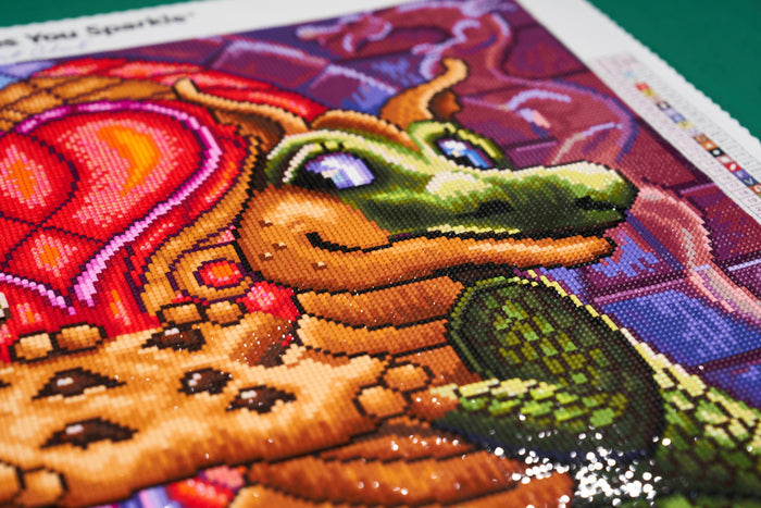 Diamond Painting It Tastes Better When We Share 22" x 17" (55.8cm x 42.8cm) / Square with 51 Colors including 4 ABs / 38,528