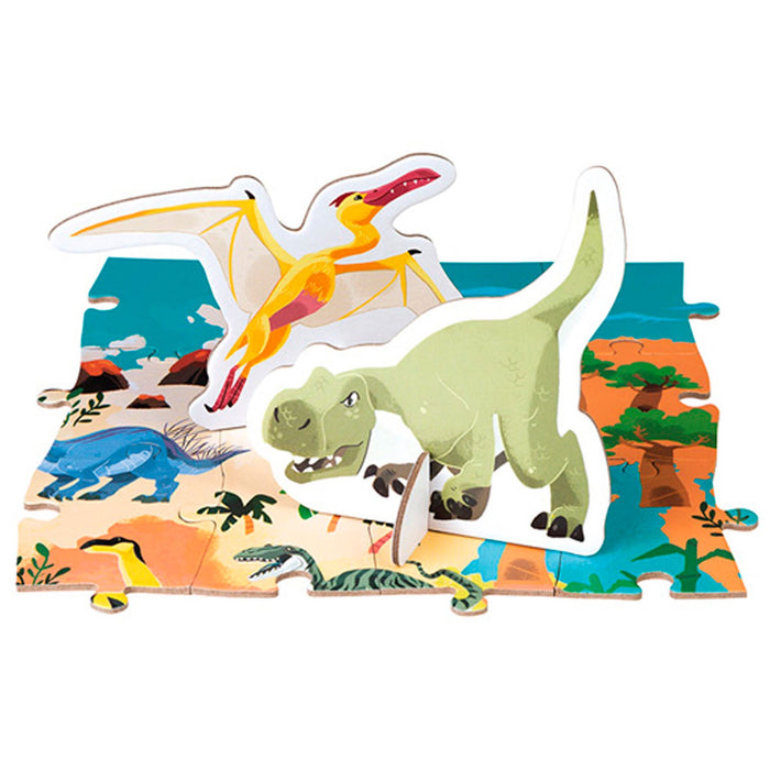 Janod | Educatieve puzzel | Dino