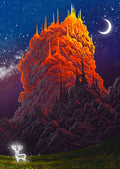 Diamond Painting Kingdom of the Clouds 22" x 31" (55.8cm x 78.7cm) / Square with 41 Colors including 3 ABs and 1 Fairy Dust Diamonds / 70,784