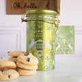 Lemon and Sultana Shortbread Biscuits in Tin