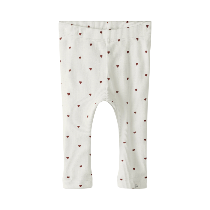 Lil'atelier | Gago slim legging - coconut milk heart