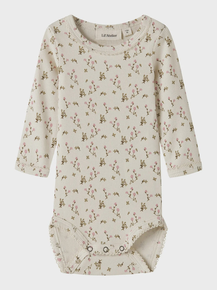 Lil'atelier | Lago mau slim body - rose flower