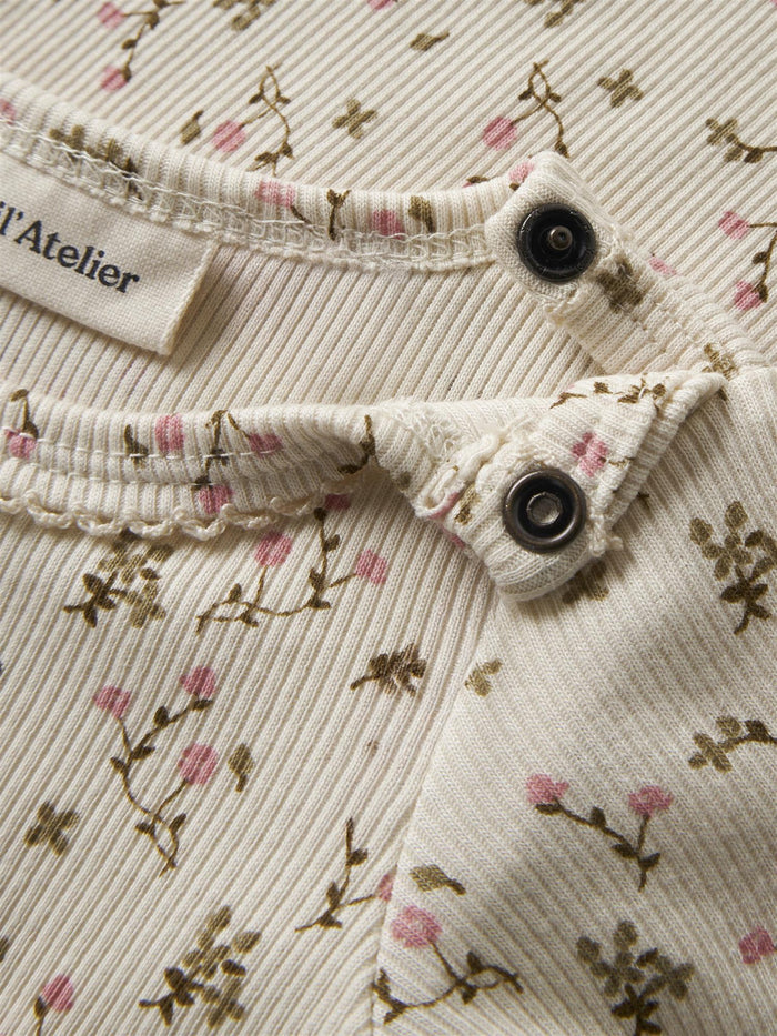 Lil'atelier | Lago mau slim body - rose flower
