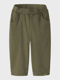 Lil'atelier | London rak loose sweat pant- winter moss