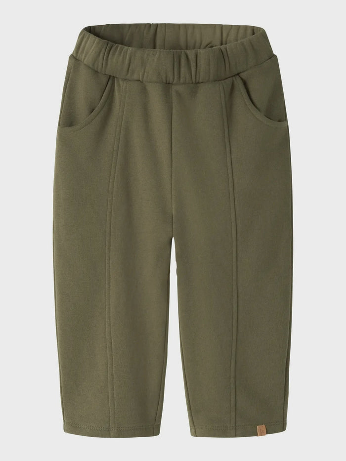 Lil'atelier | London rak loose sweat pant- winter moss