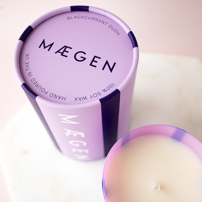MÆGEN Blackcurrant Oudh Soy Candle
