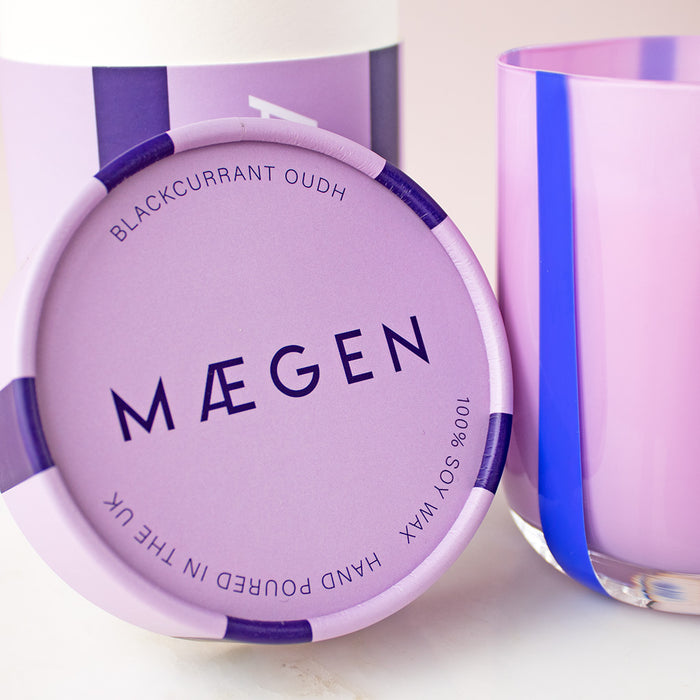 MÆGEN Blackcurrant Oudh Soy Candle