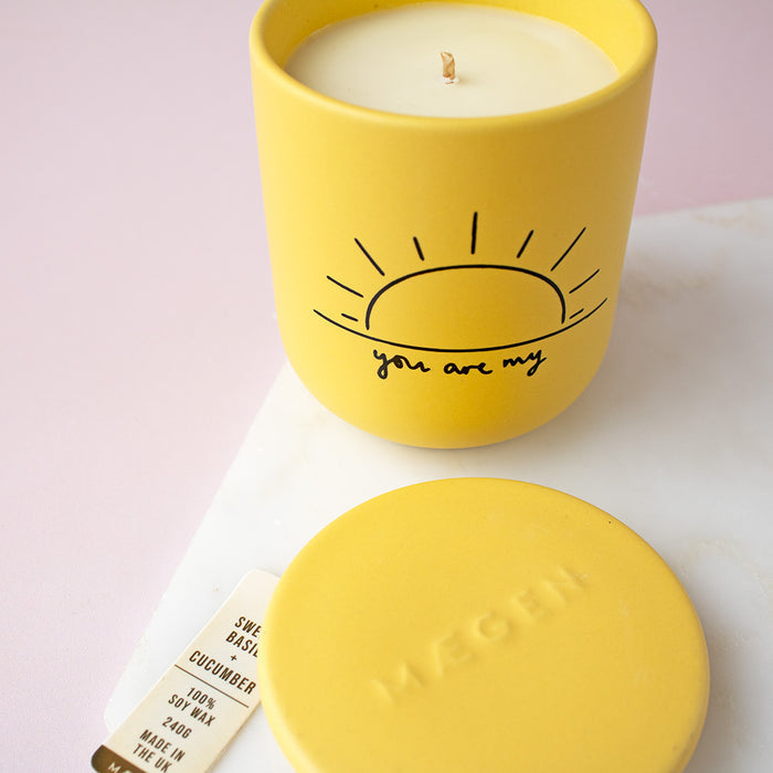 MÆGEN You Are My Sunshine Candle