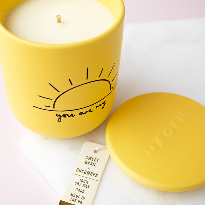 MÆGEN You Are My Sunshine Candle