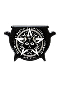 cauldron shaped drink coaster