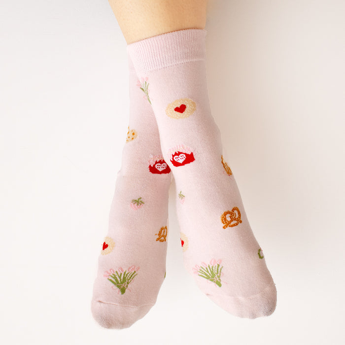 Matching Pastry TreatBox Socks