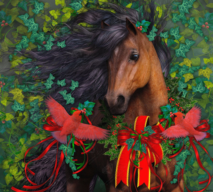 Diamond Painting Merry Morgan 28.4" x 25.6" (72cm x 65cm) / Square with 55 Colors including 4 ABs / 75,429