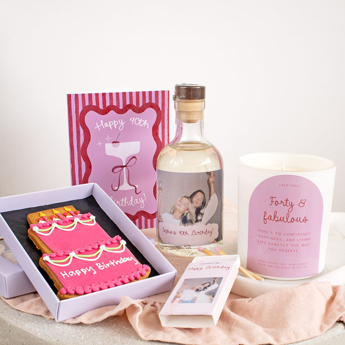 Milestone Birthday Ready to go TreatBox
