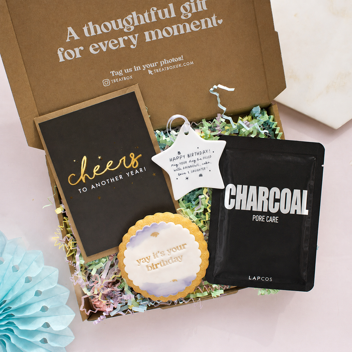 Mini Cheers to Another Year | Ready To Go Letterbox TreatBox