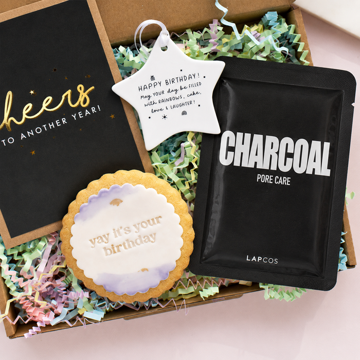 Mini Cheers to Another Year | Ready To Go Letterbox TreatBox