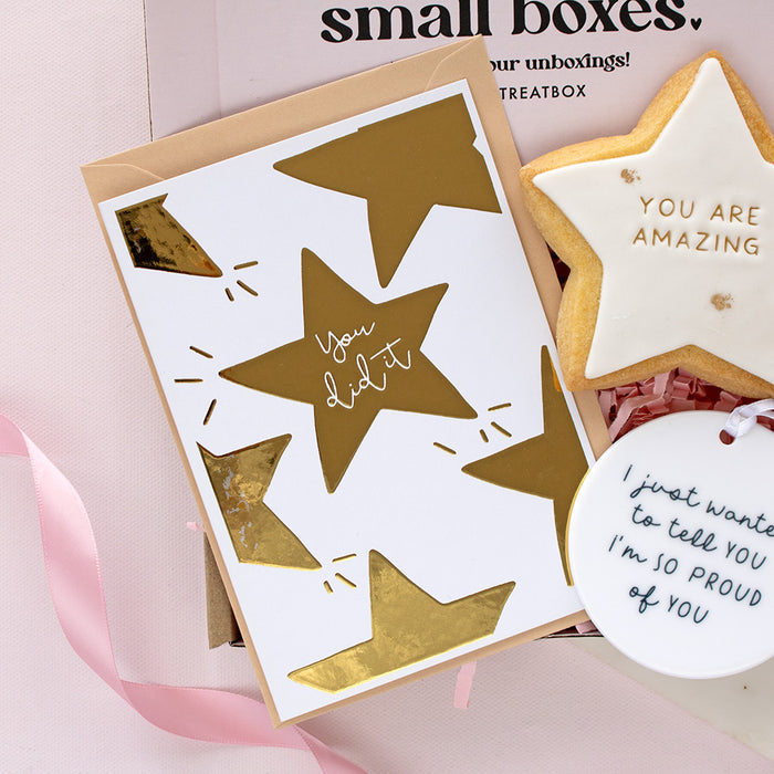 Mini Congrats You Did It | Ready To Go Letterbox TreatBox
