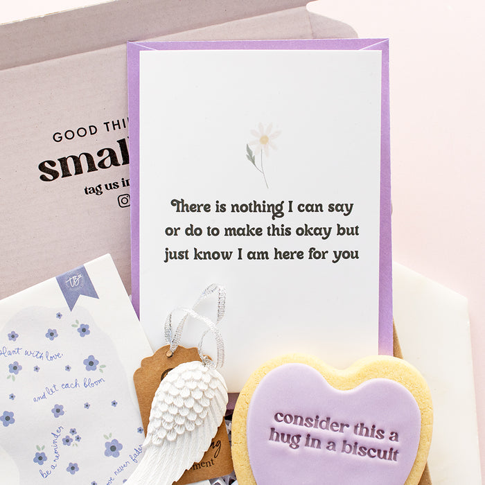 Mini Forget-Me-Not Sympathy | Ready to Go Letterbox TreatBox