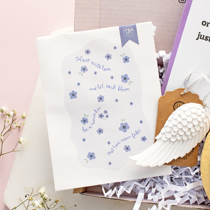 Mini Forget-Me-Not Sympathy | Ready to Go Letterbox TreatBox