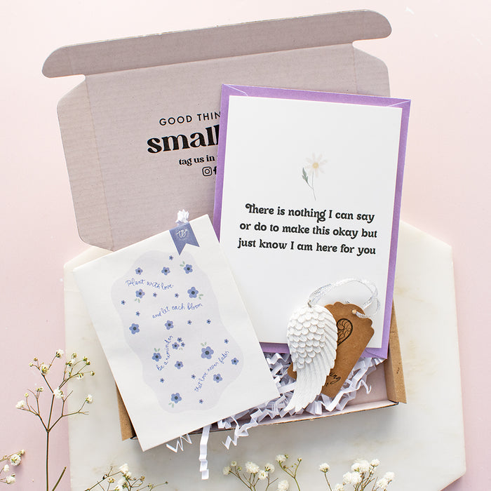 Mini Forget-Me-Not Sympathy | Ready to Go Letterbox TreatBox