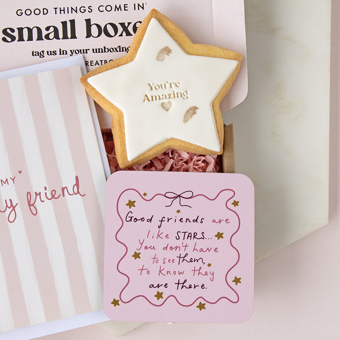Mini Good Friends are Like Stars | Ready to go Letterbox TreatBox