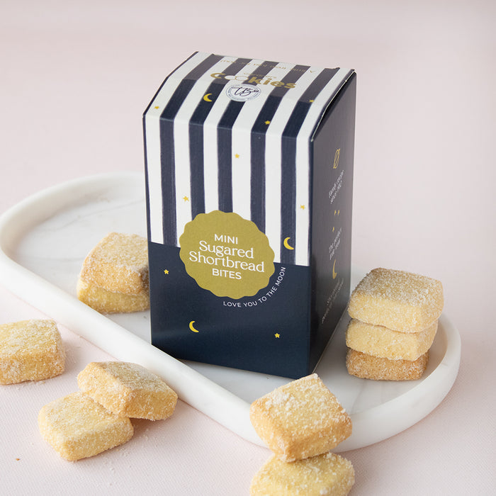 Mini Sugared Mini Shortbread Bites