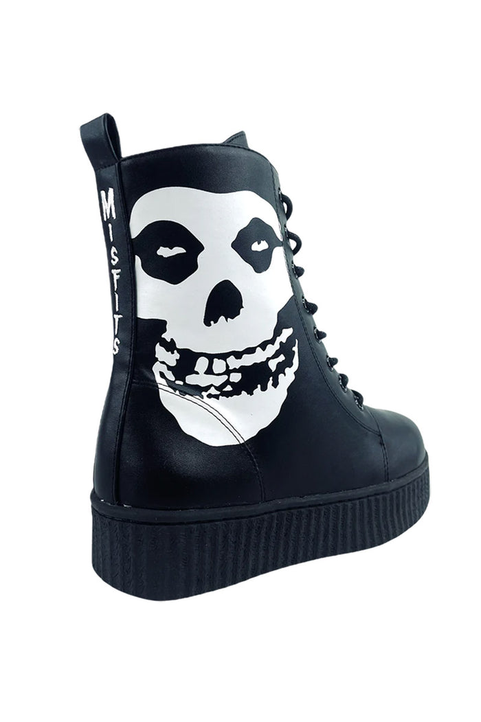Misfits Skull Disorder Boots