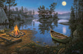 Diamond Painting Moonlight Bay 39" x 25.6" (99cm x 65cm) / Square With 50 Colors Including 2 ABs / 103,617