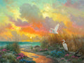 Diamond Painting Morning Glory 36.6" x 27.6" (92.8cm x 69.9cm) / Square with 94 Colors including 1 AB and 6 Fairy Dust Diamonds / 104,813