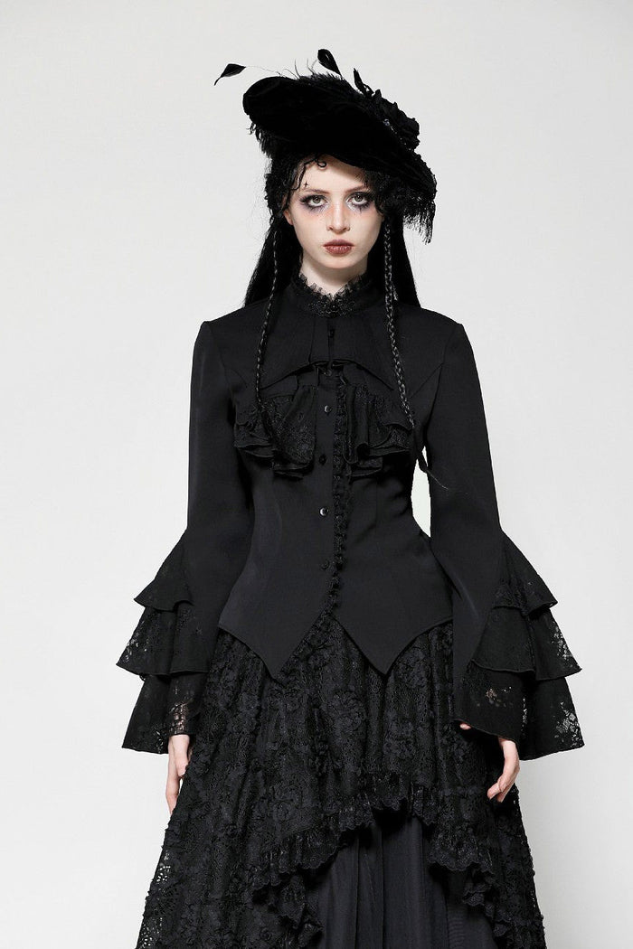 womens gothic lolita blouse