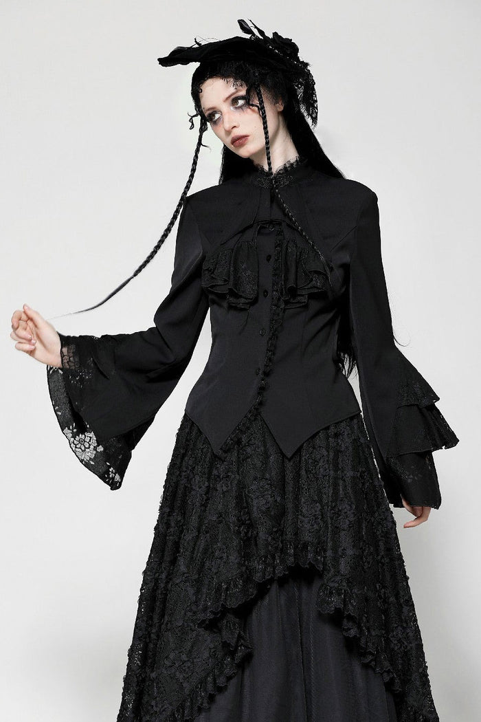 womens gothic  victorian top