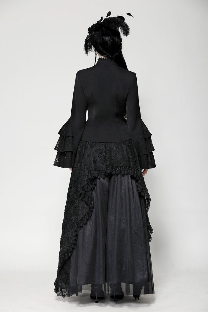 womens gothic long sleeve victorian blouse by dark in love